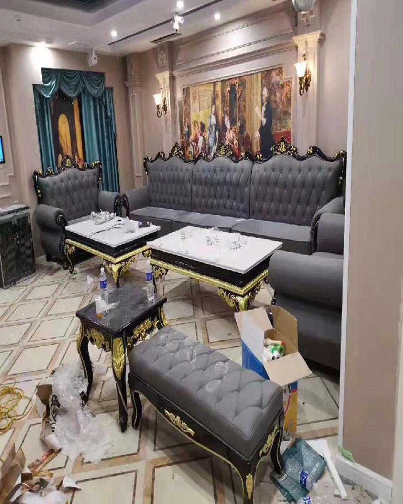 鴻樂沙發茶幾系列